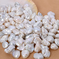 Perles de culture d'eau douce baroques naturelles de 9-11 mm, perles Keshi irrégulières en vrac pour la fabrication de bijoux, vente en gros