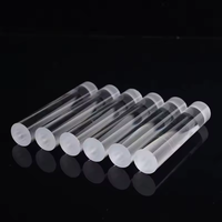 Fabricant de gros borosilicate de silice fondue résistant à la température lentille de tige de guidage de lumière en verre optique