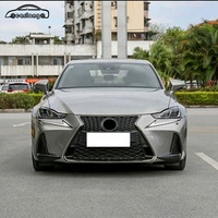 Kits de carrosserie de voiture en matériau ABS direct d'usine pour Lexus IS200t IS300 2016-2020 mise à niveau des pare-chocs de voiture de Style F-Sport Grille de pare-chocs avant