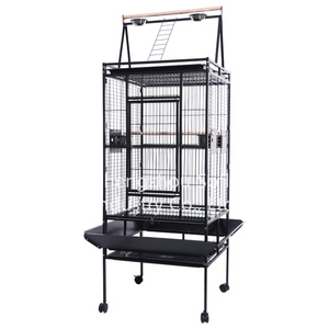Facile à nettoyer Big Space papagaio Mais plexiglas Perroquet <span class=keywords><strong>Cage</strong></span> oiseaux Maisons à peindre cages d'oiseaux - Product Image 1