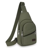 Sac de poitrine antivol imperméable pour homme, personnalisable en usine, pour courts trajets en extérieur, avec chargement USB, sac bandoulière messager tout usage