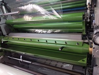 Machine de laminage automatique de films pour fenêtres en carton NFM-EW1080 avec alimentateur servo haute vitesse et découpe au couteau chaud