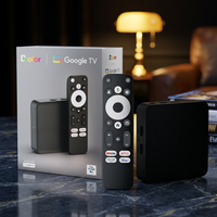 Android TV Box con Certificación GD2, Android 14, Quad Core Amlogic S905Y4, 4K, WiFi 2.4G, 2GB de RAM, Precio al por Mayor