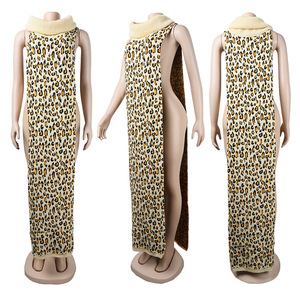 Nuovo Maglione Casual Moda Autunno Inverno con Collo Alto e Spacco Lungo, Maglioni Lavorati a Maglia, Top <span class=keywords><strong>Donna</strong></span> alla Moda - Product Image 6