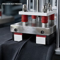 Machine de pressage latéral multi-stations 5500W 220V à contrôle de température indépendant pour sous-vêtements – Équipement de thermoformage