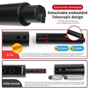 Vente chaude Premium Xilla Moto Noir Guidon En Alliage D'aluminium Cossbar Pour Vespa Sprint Primavera - Product Image 6