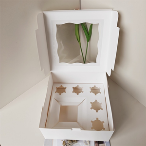 Bakery <strong>Tools</strong> <strong>Cake</strong> Packaging <strong>Cake</strong> with Cupcake Packing Box Portable Box Different Size and High