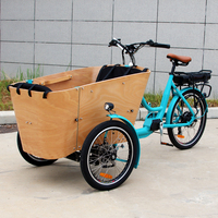 CE Dutch Electric Tricycles <strong>Ebike</strong> 3 <strong>Wheel</strong> Family Cargo Bike Bakfiet City <strong>Ebike</strong> EU Warehouse <strong>Best</strong> <strong>Selling</strong> with Rain Cover