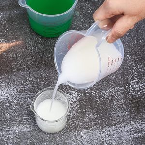 Custom Logo Eco-Friendly Dishwasher Safe Food Grade Plastic <b>Measuring</b> Set Stackable <b>Shot</b> Cup Kitchen Baking Tool Transparent Jug - Product Image 6