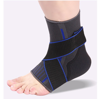 Offre Spéciale réglable cheville soutien manchon Compression course basket-ball Protection Nylon tricoté sport cheville orthèse