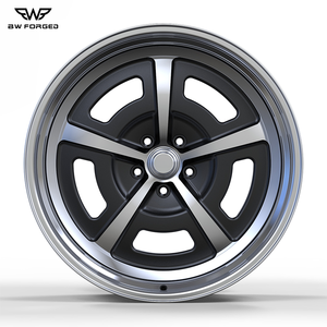 Jantes forgées en 2 pièces BW pour 911 986 987 991 997, finition usinée, rayons 17 18 19 pouces, 5x130, jantes en alliage forgé, CB 71.6 - Product Image 3