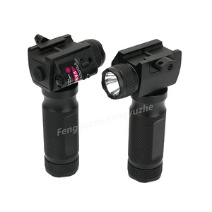 Bán Hot OEM ODM 200 lumens 20 mét cơ sở gắn kết chiến thuật laser màu đỏ phạm vi Led đèn pin kết hợp với xử lý - Product Image 3