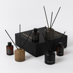 Ambientador Natural para el Hogar con Aceites Esenciales, Difusor de Fragancia con Varillas, Florero de Cerámica y Vidrio de Lujo con Empaque y Logotipo Personalizados - Product Image 3