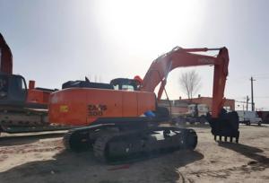 Excavadora de cadenas Hitachi Zaxis 300 naranja, equipo de construcción de alta resistencia - Product Image 3