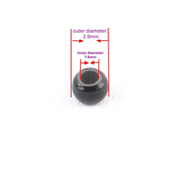 1000PCS Nano Silikon gefütterte Micro Ring Haar verlängerung perlen für Nano Tip Human Hair Extension Tool 5,0x3,0x3,0mm Verlängerung perlen