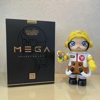 P0P MRAT MEGA MEGA Colección 400% y 1000% MOLLY Bob Esponja Figura de Colección Caja Sorpresa Misteriosa LABUUB