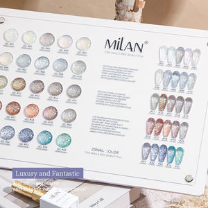MILAN nouveau 25 couleurs paillettes Gel vernis Kit couleurs les plus populaires <span class=keywords><strong>2023</strong></span> printemps été ongles Gel ensemble en gros Gel vernis - Product Image 3