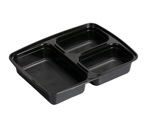 Hộp Đựng Thức Ăn Tái Sử Dụng 3 Ngăn Hộp Đựng Thức Ăn Trưa - Product Image 3