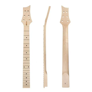 Mástil de Guitarra de 22 Trastes en Oferta, Escala de 25.5 Pulgadas, Arce Canadiense, Mástil de Guitarra DIY con Diapasón y Varilla de Tensión - Product Image 1