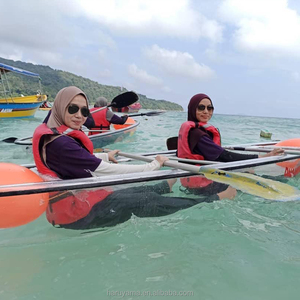 ชุดเรือคายัคตกปลาแบบ<span class=keywords><strong>ใส</strong></span>สำหรับ<span class=keywords><strong>ทะเล</strong></span>,เรือคายัคแบบนั่งเรือเที่ยว<span class=keywords><strong>ใส</strong></span>ตัวเดียวผลิตจาก Oem/odm - Product Image 4