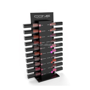 RAY YI kustom riasan akrilik wanita, pajangan Promosi lip gloss untuk toko - Product Image 5