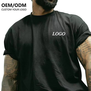 Camisetas de Alta Calidad de 240 Gsm con Hombros Caídos, Personalizadas, 100% Algodón, Cuello Redondo, Corte Regular, Ecológicas para Hombre - Product Image 1