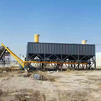 Convoyeur à vis à profil bas pour silo à ciment horizontal à fond plat, pour centrale à béton mobile