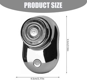 Hot Selling New Pocket Size Electric Shavers for <b>Men</b> USB Charging Mini Portable Razor Body Household IPx4 Waterproof 60min - Product Image 2