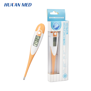 HUAAN Usine Prix de gros Étanche Flexible Adulte Bébé Oral Rectal Aisselle Fièvre Médical Clinique Thermomètres Numériques - Product Image 1
