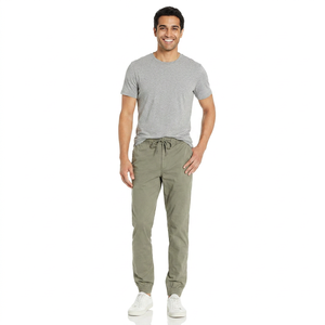 <b>Men's</b> Casual <b>Slim</b> <b>Fit</b> Quick Dry Sweatpants Long <b>Jogger</b> Gym Fitness Workout Pants Sport Pant in Canvas Fabric - Product Image 1