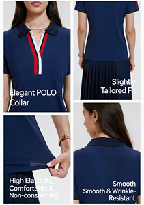 New Custom High-Quality Polo Shirt Casual Loose Quick-Dry Outdoor Wear Sublimation Tennis Set - Product Image 6