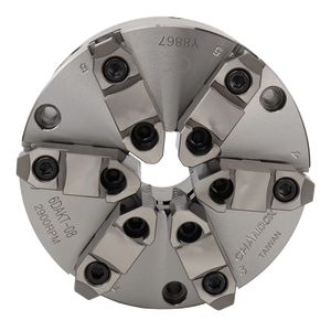 Самоцентрирующийся токарный патрон Sanou серии K13 с 6 кулачками, ручной, для шпинделя - Product Image 5