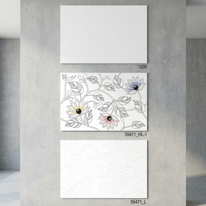 Azulejos de Pared de Cerámica Digitales, Diseño Simple, Blancos, Decorativos, 12x18 Pulgadas (30x45cm), Acabado Brillante, Impresos, 300x450mm, Resistentes al Agua para Exteriores - Product Image 2