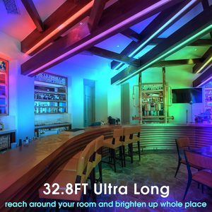 High Quality Flexible 12V 24V <b>RGB</b> COB LED Strip Light WS2812B 252-768 LEDs/m Single/Dream Color Home Decoration 2-Year Warranty - Product Image 4