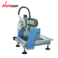 Máquina Fresadora CNC Mini Wattsan de 1.5kw 4040 6090 de Escritorio para Grabado y Fresado en Venta