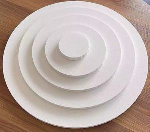 Set di Tele Tonde Stirate di Varie Dimensioni per Artisti, Tele Circolari Personalizzate per Disegno - Product Image 1