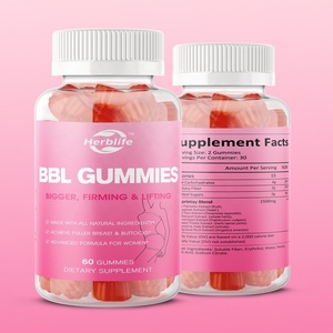 OEM ODM Hot Selling Curves <b>Supplements</b> Breast Enlargement Butt Enhancement BBL Gummies - Product Image 2