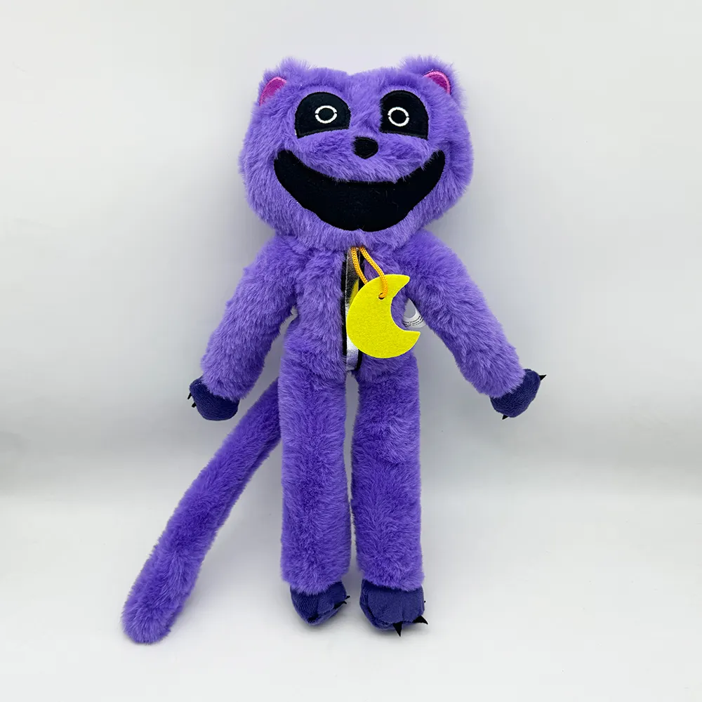 Shipping New Toys 2024 Plushie Smiles Critters Stuffed Animal Toys Purple Cats Peluches Catnap Plush Toy