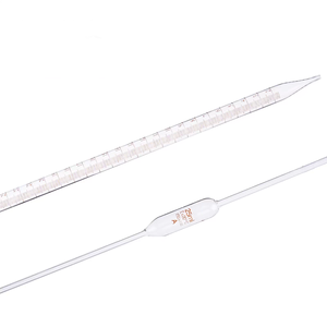 ปิเปตต์วัดปริมาตรแบบใช้ซ้ำได้ ทำจากแก้วบอโรซิลิเกตเกรด A ขนาด 1/2/3/5/10/15/20/25/50/100 มล. สำหรับการถ่ายโอนของเหลวที่แม่นยำ - Product Image 4