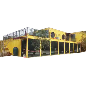 Casa Contenedor Rectangular de Diseño Industrial para Uso en Hoteles, Casa Móvil para Exteriores - Product Image 1