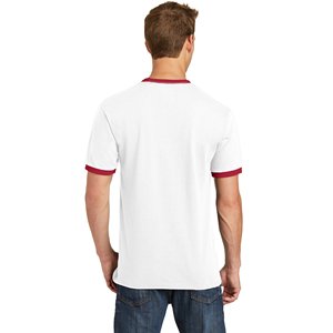 Camiseta Ringer <span class=keywords><strong>de</strong></span> Manga Corta para Hombre <span class=keywords><strong>de</strong></span> Alta Calidad, Directo <span class=keywords><strong>de</strong></span> Fábrica, Camiseta Ringer Personalizada - Product Image 4