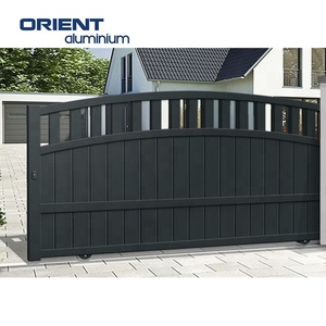 Cho Nhà An Ninh Ấn Độ Nhà Chính Cổng Nhôm Trượt Cổng Thiết Kế - Product Image 6