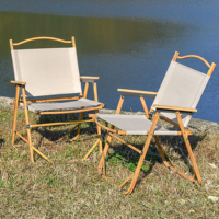 Chaise pliante de camping portable et pratique, nouvelle vente directe d'usine APG, modèle HW003