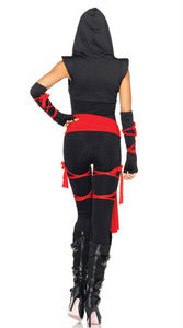 Disfraz de Guerrero <span class=keywords><strong>Ninja</strong></span> Enmascarado de <span class=keywords><strong>Anime</strong></span> para <span class=keywords><strong>Mujer</strong></span> Adulta, Disfraz de Halloween, Disfraz de Cosplay - Product Image 3
