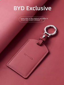Women-Designed Exclusive BYD Card-Style Car <strong>Key</strong> Covers Tesla Seagull Dolphin Han <strong>EV</strong> Tang DM I Song Pro Qin PLUS Seal Accessories - Product Image 2