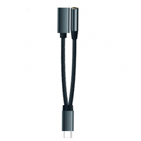 Focus 2in1 USB C Type-C à 3.5mm + USB-C Câble de charge audio auxiliaire Adaptateur Splitter Câble casque