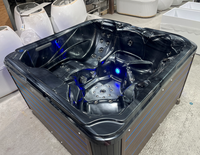 Vente flash : Spa extérieur en acrylique avec désinfectant à l'ozone, chauffage électrique 3KW