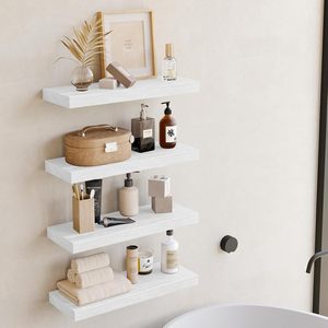 Étagères de Rangement Murales en Bois pour Salon, Étagères Flottantes Murales Minimalistes, Présentoir de Chambre - Product Image 5