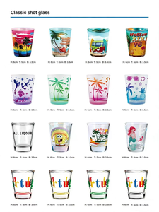 Vasos de Chupito Transparentes Premium con Logotipo Personalizado, Cristal sin Plomo para Fiestas, Gran Venta - Product Image 5