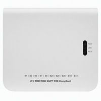 Microcelda 4G LTE para Interiores, 2x50mW ENodeB FDD TDD Multibanda B1 B3 B5 B40, Microcelda Integrada para Cobertura en el Hogar y la Oficina